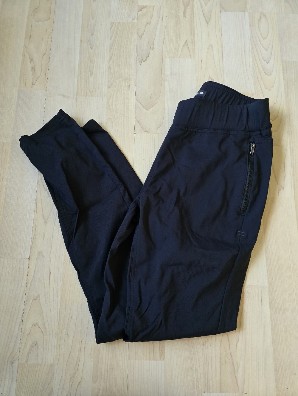 Toad&Co Black Women's Active Zip-Pocket Pants